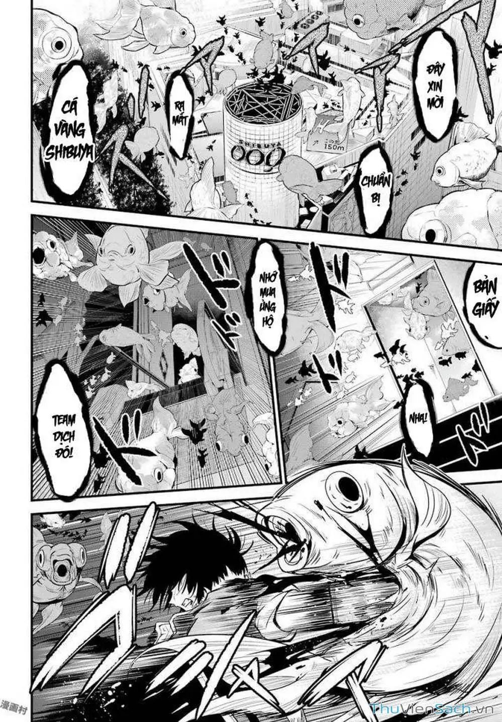 Truyện Tranh Cá Vàng Sát Thủ - Shibuya Kingyo trang 4