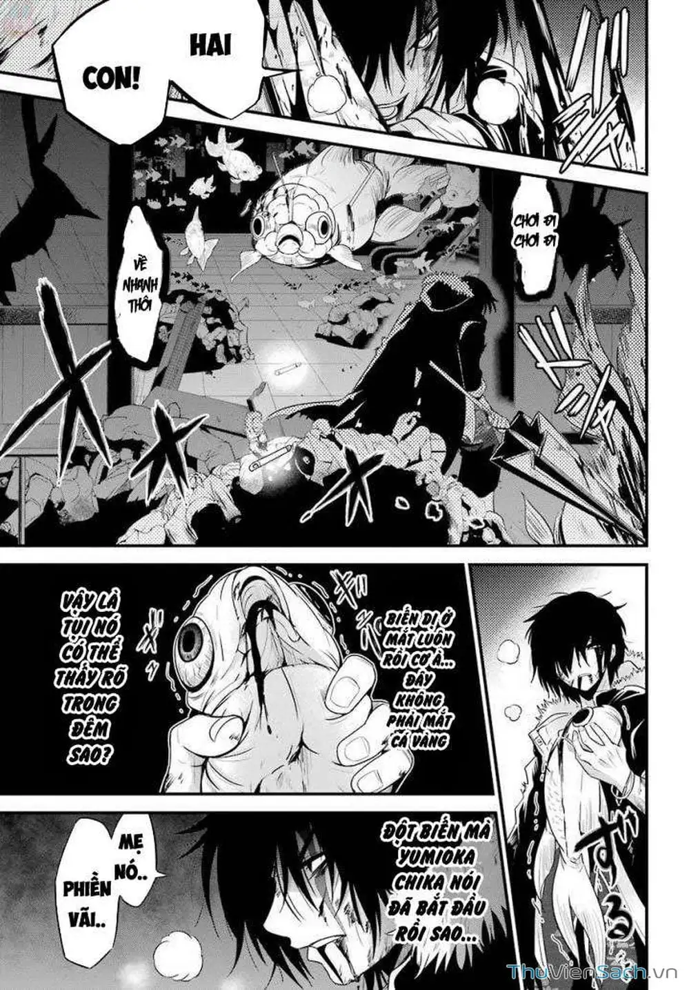 Truyện Tranh Cá Vàng Sát Thủ - Shibuya Kingyo trang 4