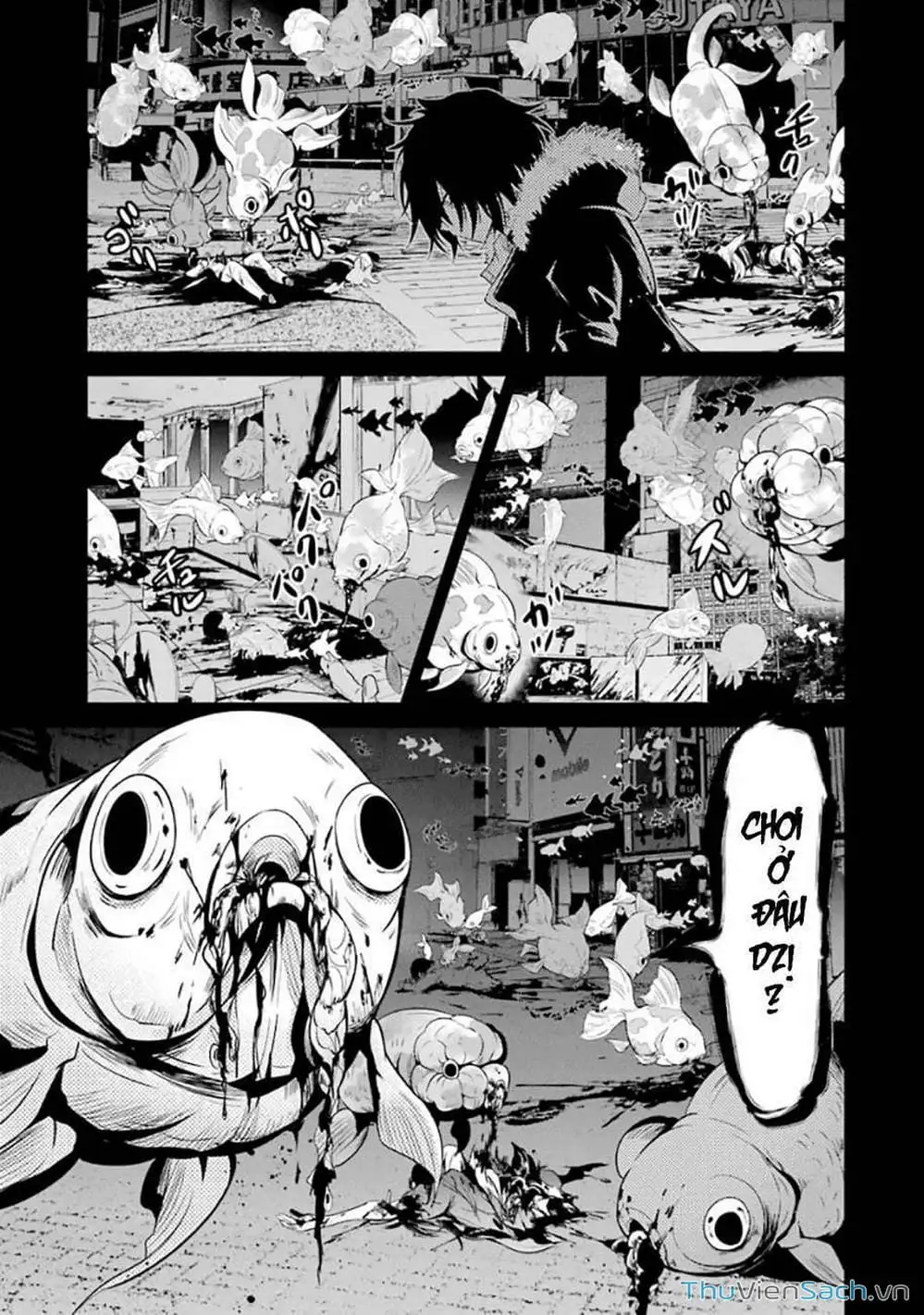 Truyện Tranh Cá Vàng Sát Thủ - Shibuya Kingyo trang 4