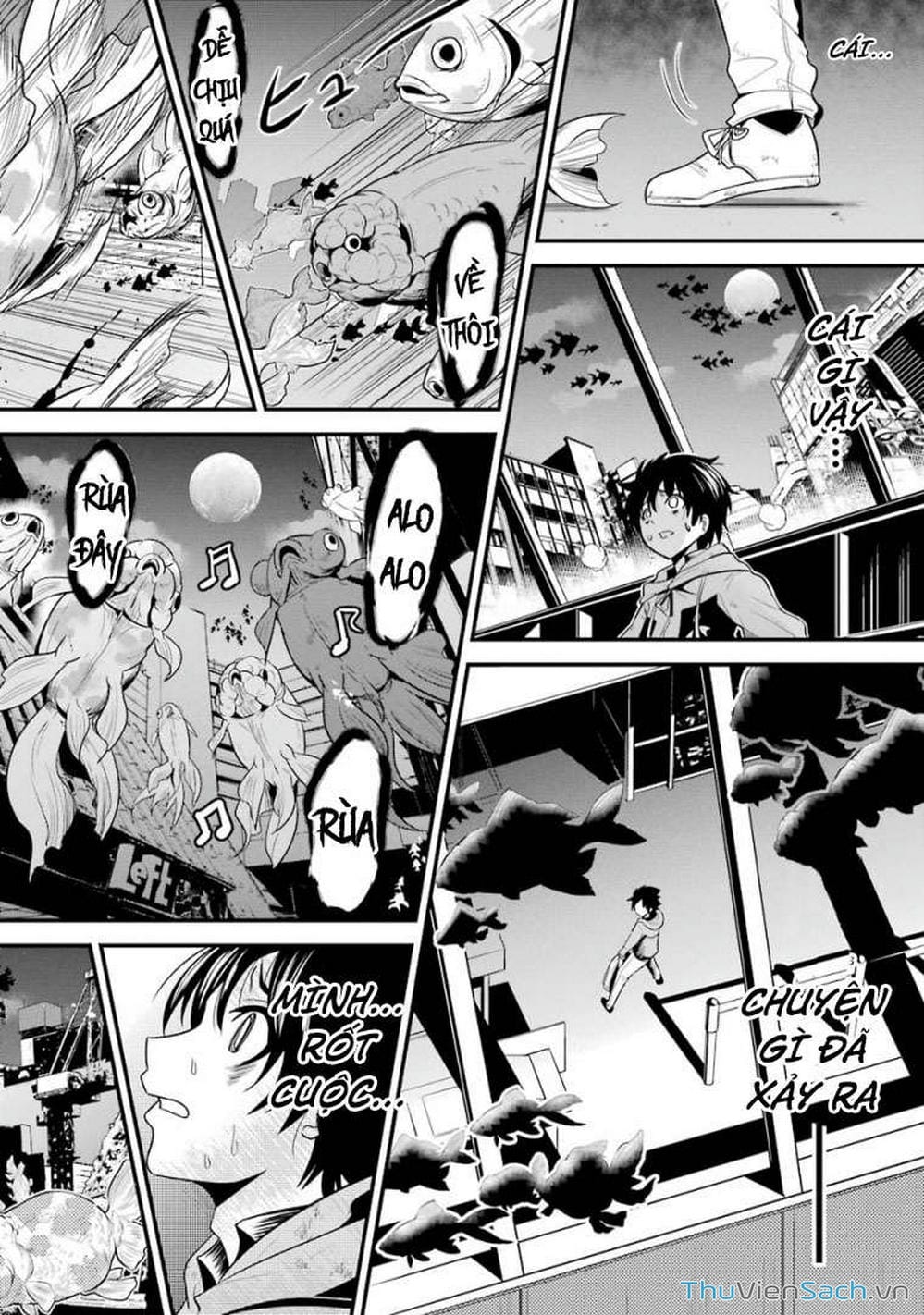 Truyện Tranh Cá Vàng Sát Thủ - Shibuya Kingyo trang 4