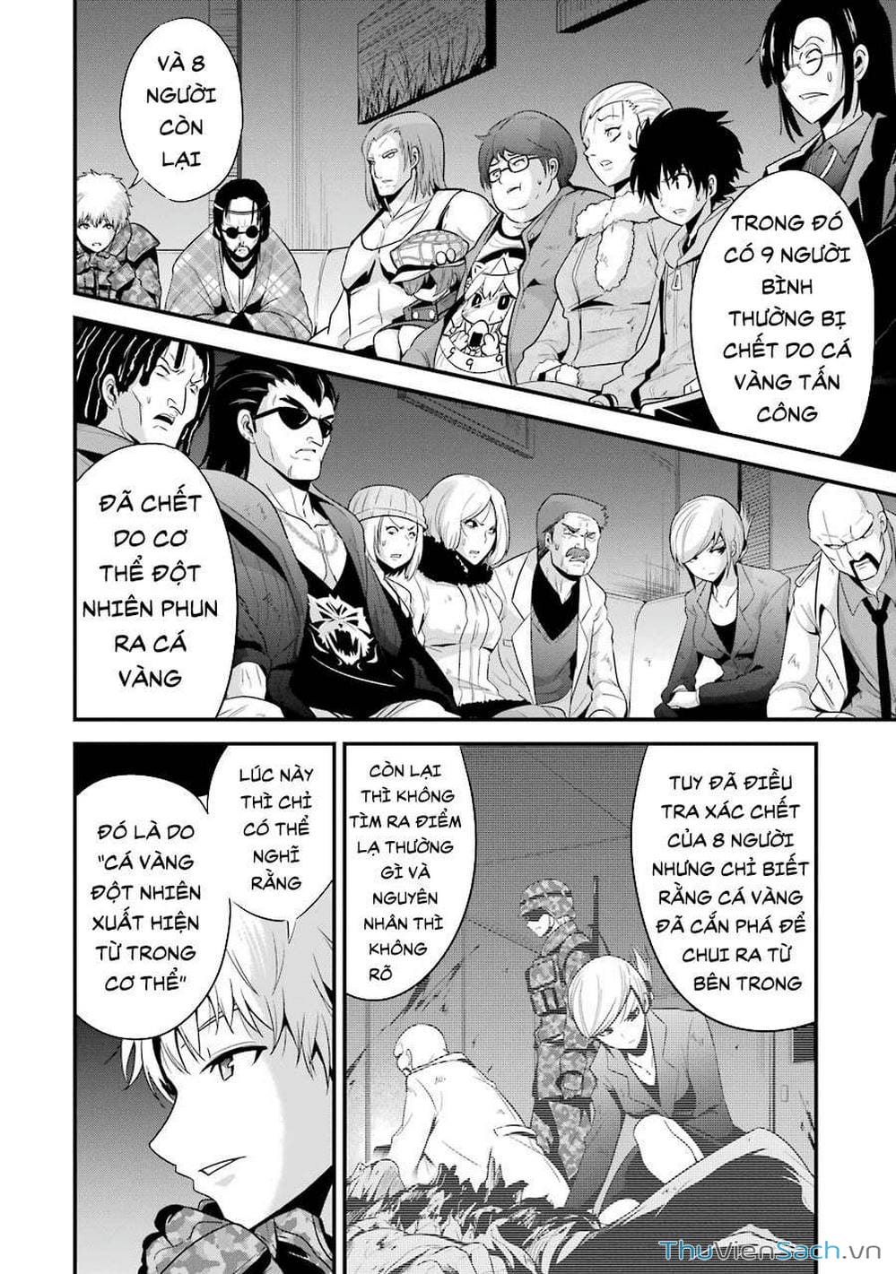 Truyện Tranh Cá Vàng Sát Thủ - Shibuya Kingyo trang 4