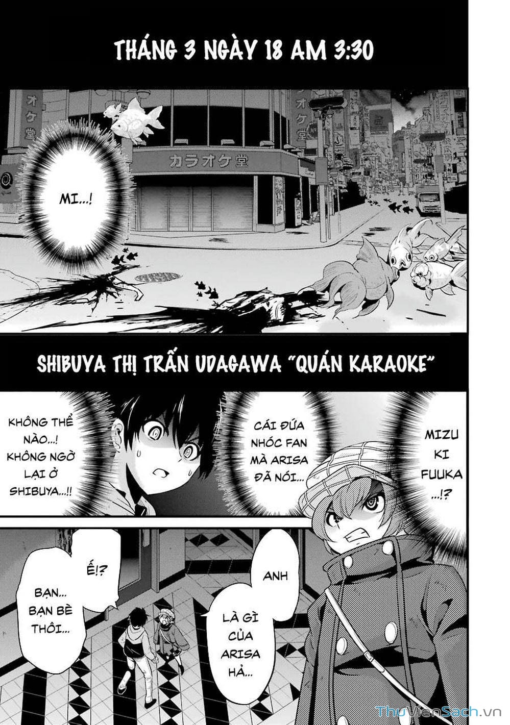 Truyện Tranh Cá Vàng Sát Thủ - Shibuya Kingyo trang 4