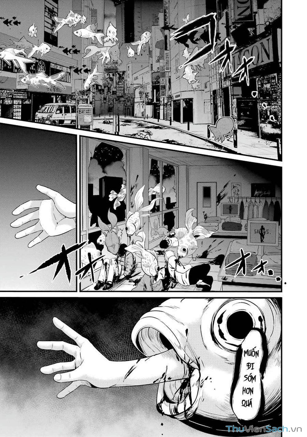 Truyện Tranh Cá Vàng Sát Thủ - Shibuya Kingyo trang 4