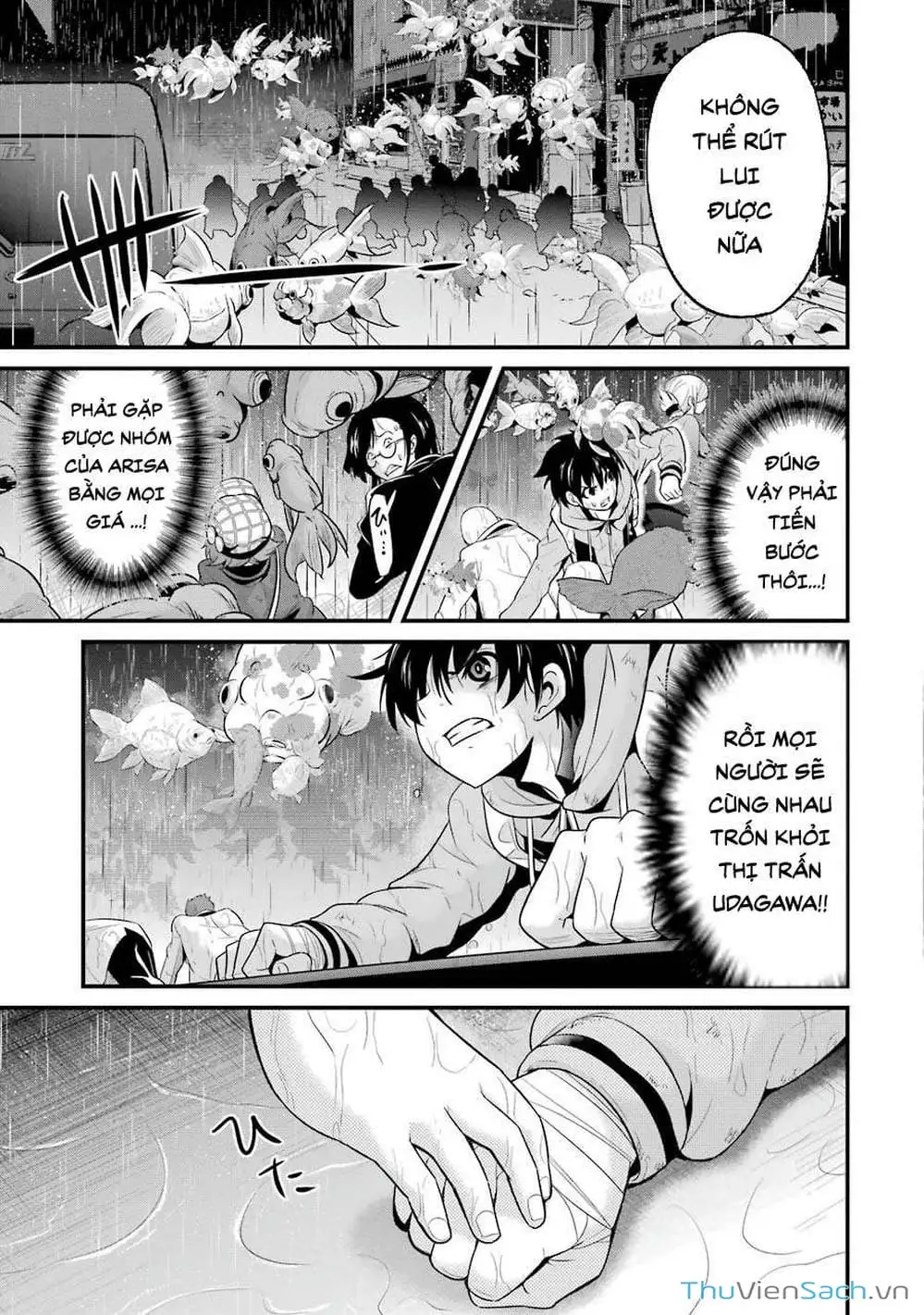 Truyện Tranh Cá Vàng Sát Thủ - Shibuya Kingyo trang 4