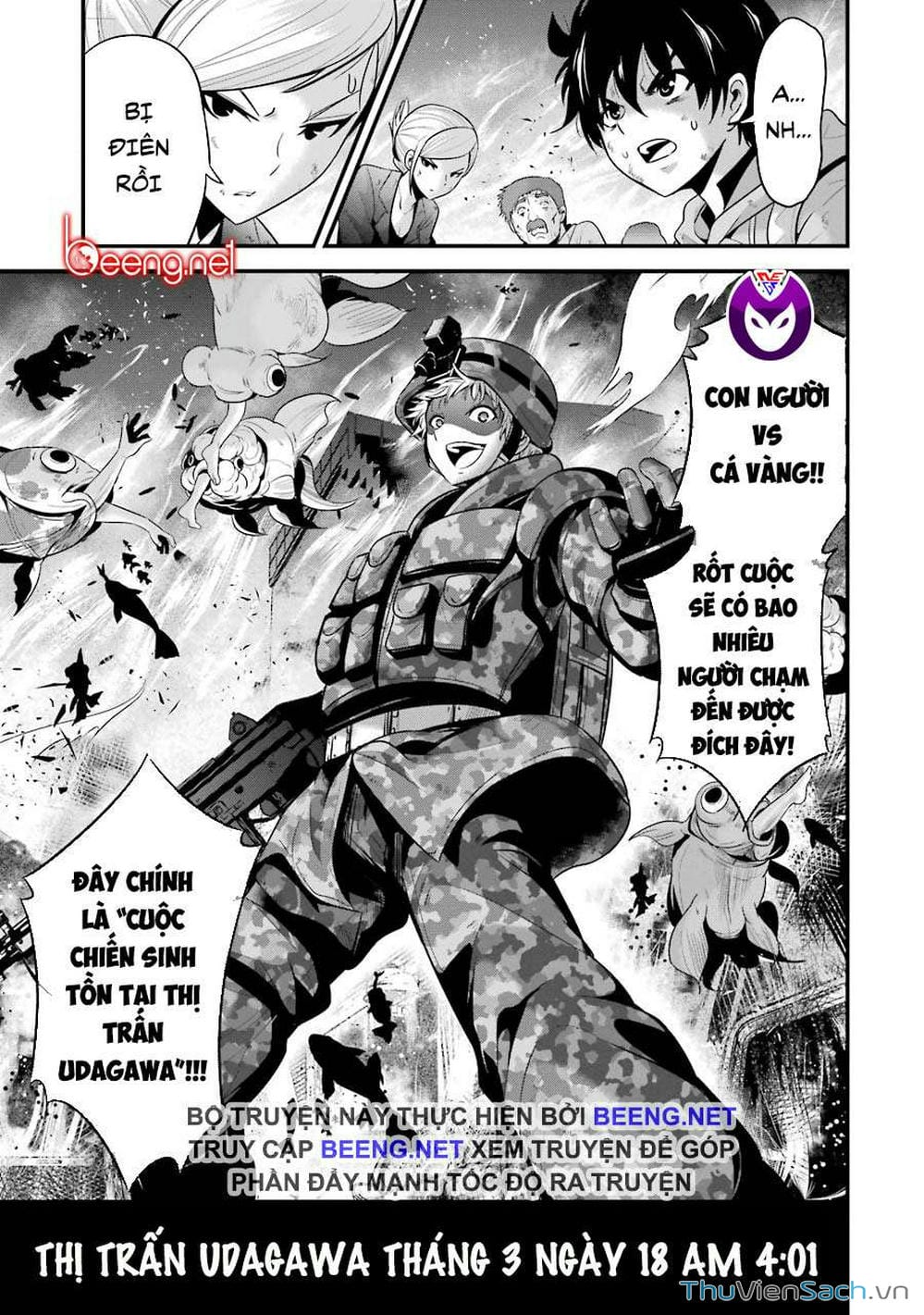Truyện Tranh Cá Vàng Sát Thủ - Shibuya Kingyo trang 4