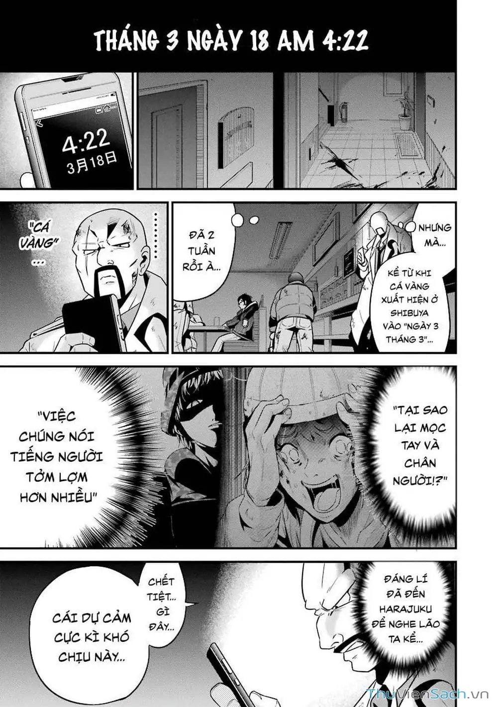 Truyện Tranh Cá Vàng Sát Thủ - Shibuya Kingyo trang 4