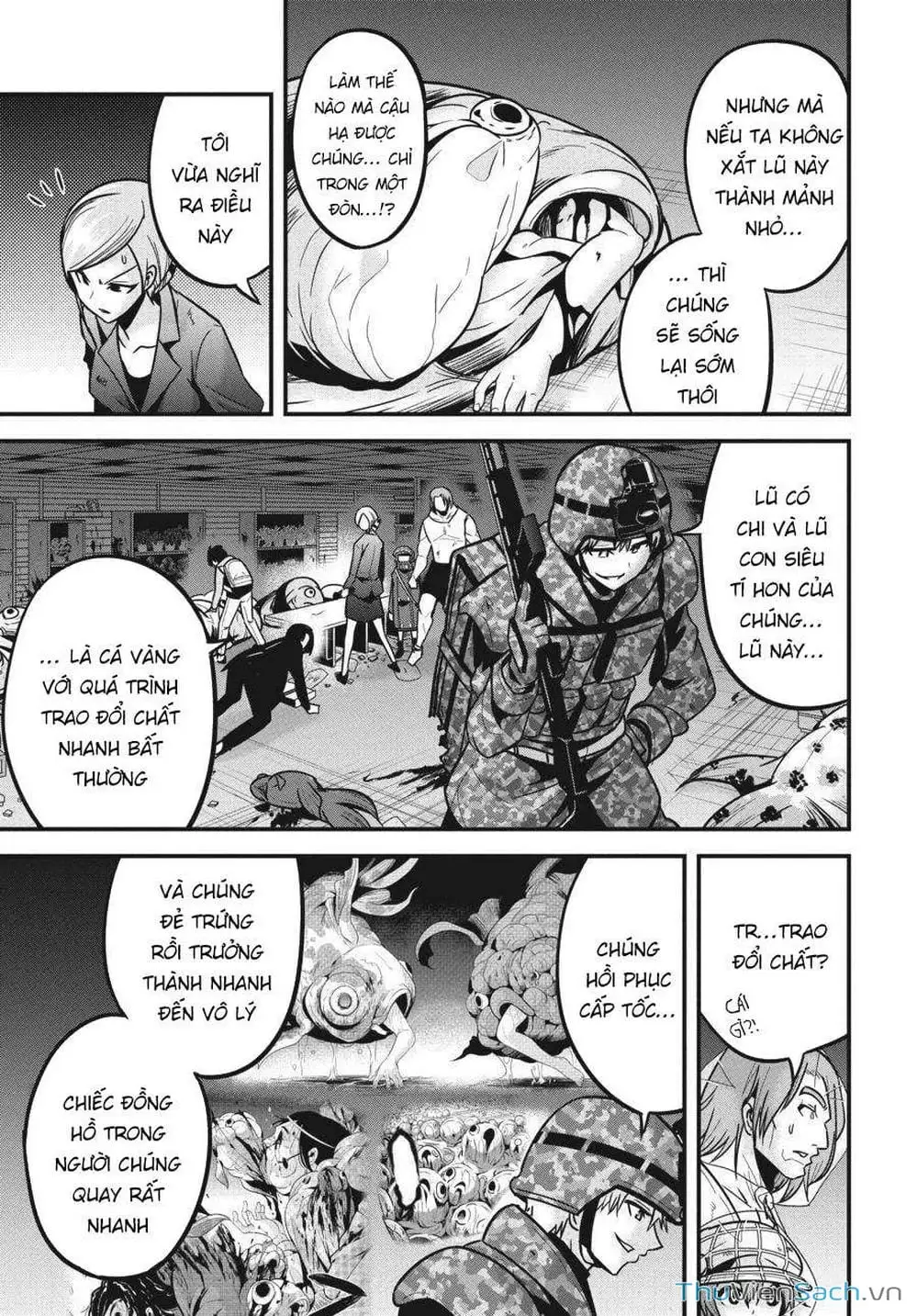 Truyện Tranh Cá Vàng Sát Thủ - Shibuya Kingyo trang 4