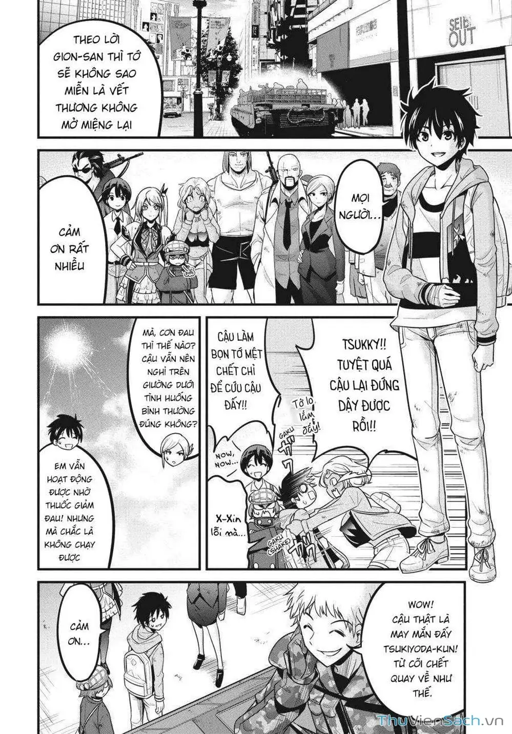 Truyện Tranh Cá Vàng Sát Thủ - Shibuya Kingyo trang 4