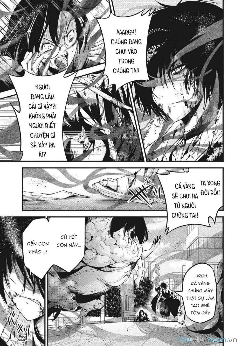 Truyện Tranh Cá Vàng Sát Thủ - Shibuya Kingyo trang 4