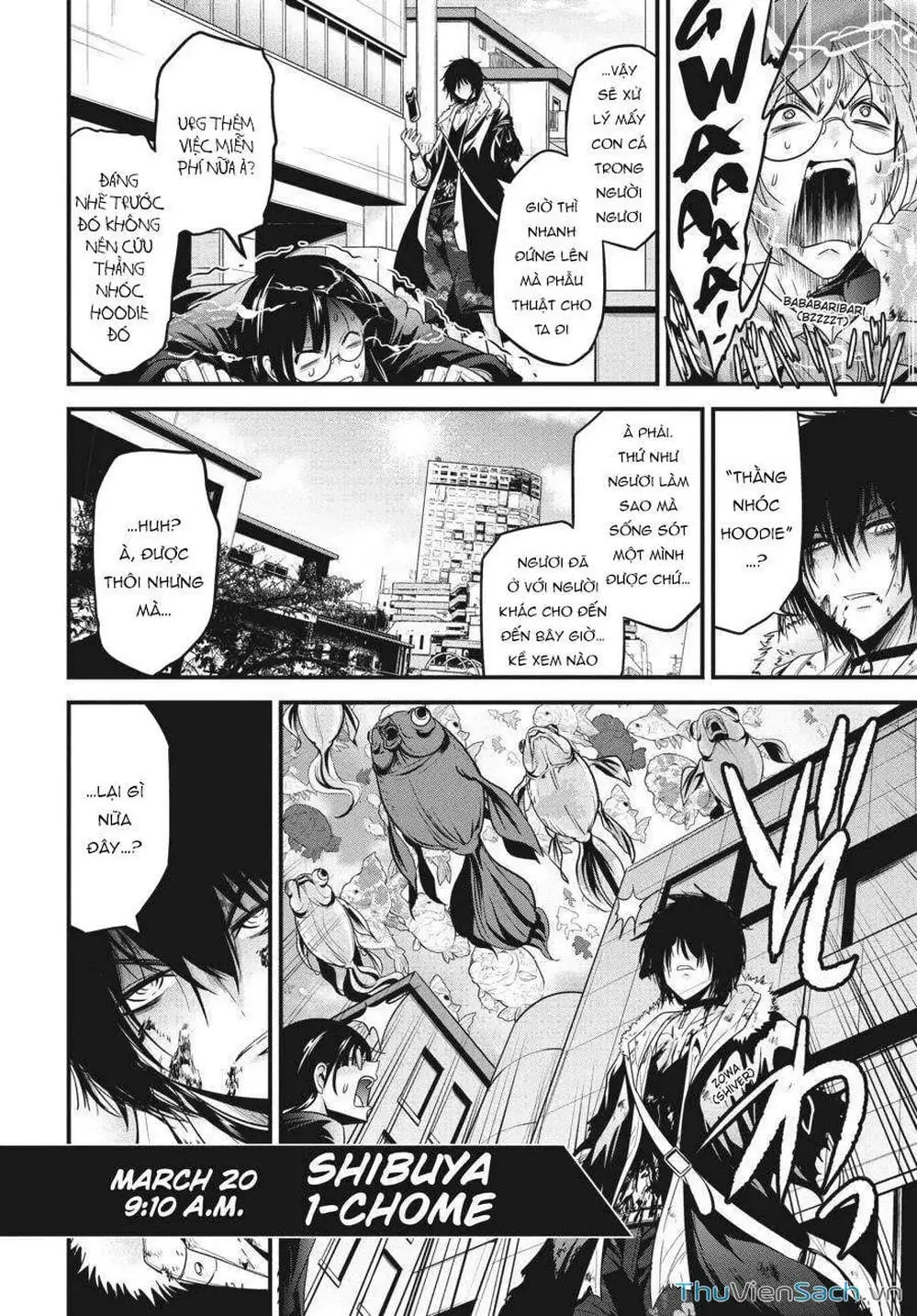 Truyện Tranh Cá Vàng Sát Thủ - Shibuya Kingyo trang 4