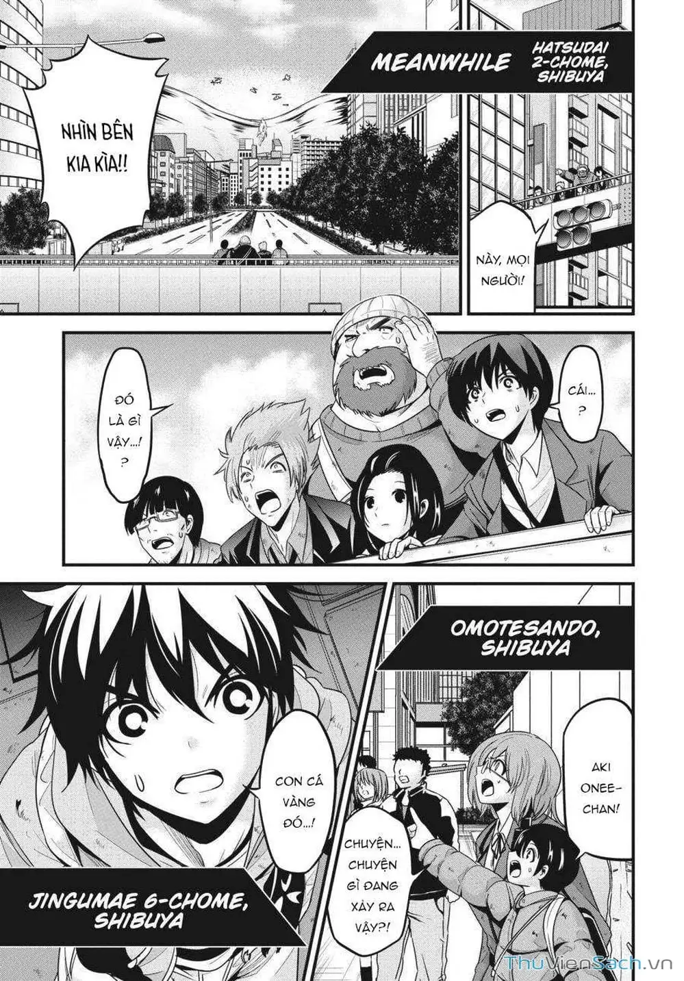 Truyện Tranh Cá Vàng Sát Thủ - Shibuya Kingyo trang 4