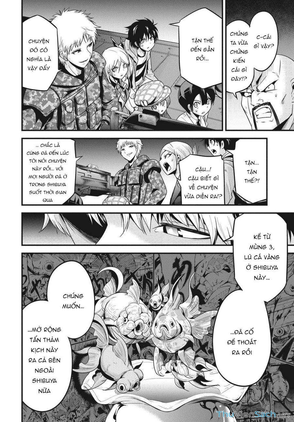 Truyện Tranh Cá Vàng Sát Thủ - Shibuya Kingyo trang 4