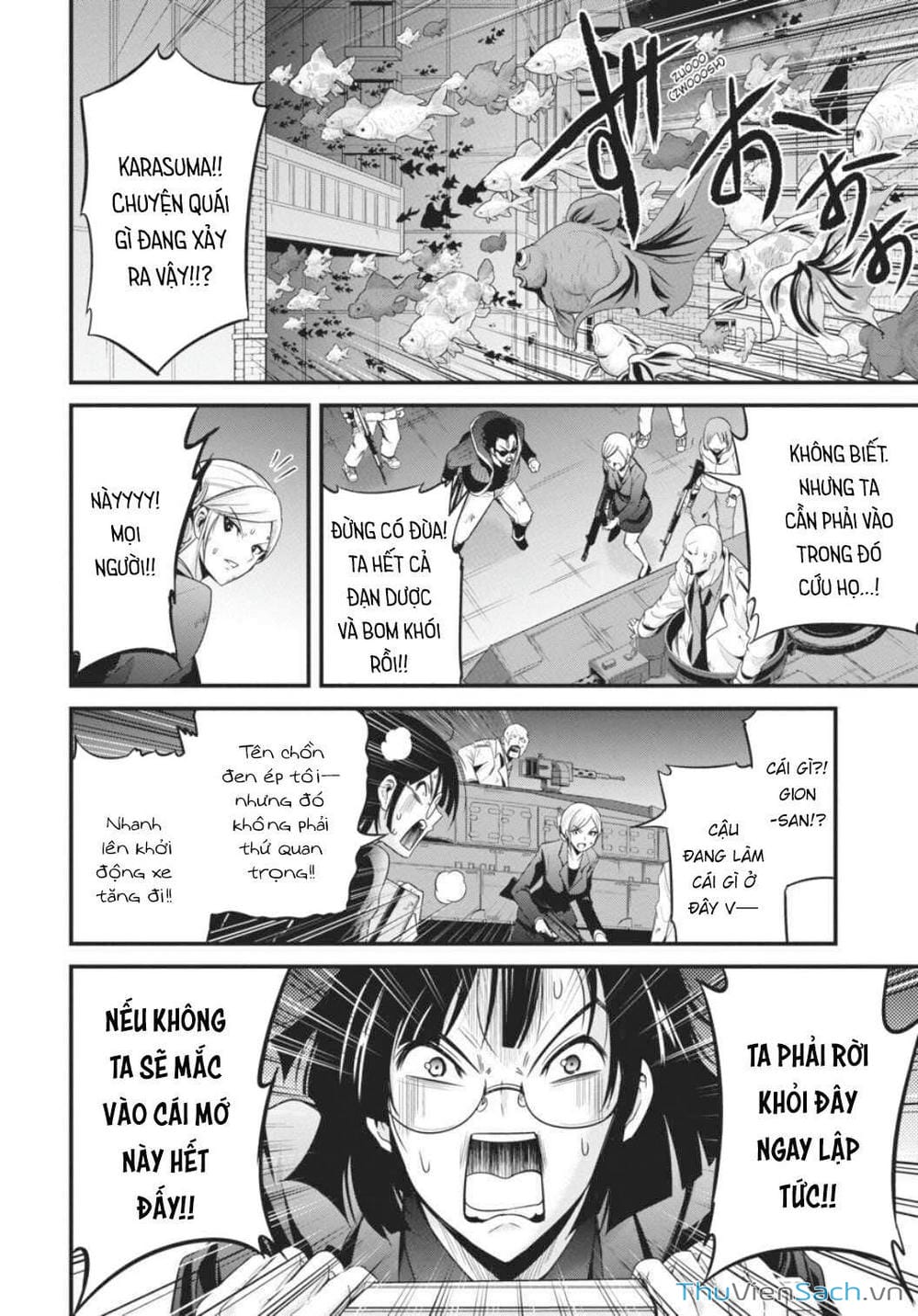 Truyện Tranh Cá Vàng Sát Thủ - Shibuya Kingyo trang 4