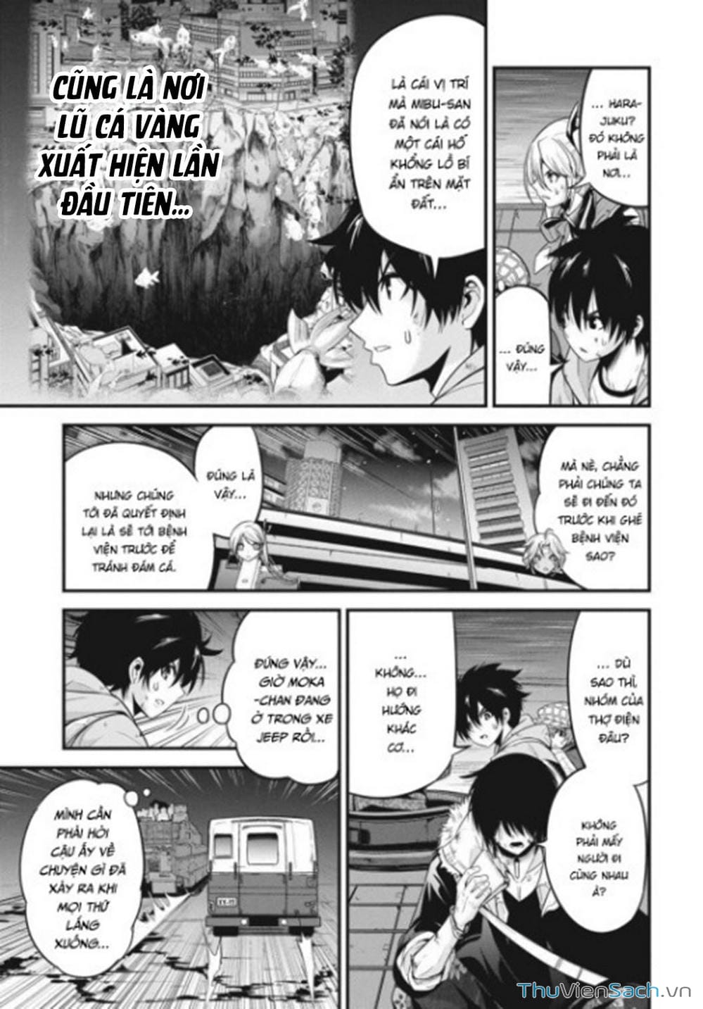 Truyện Tranh Cá Vàng Sát Thủ - Shibuya Kingyo trang 4