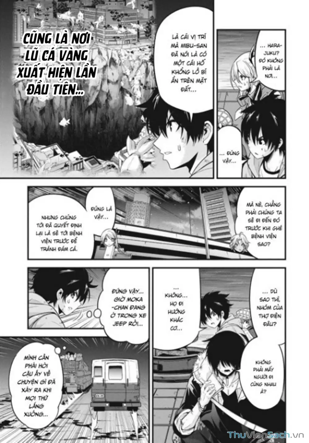 Truyện Tranh Cá Vàng Sát Thủ - Shibuya Kingyo trang 4