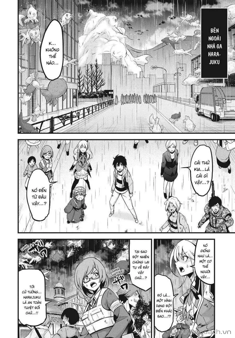 Truyện Tranh Cá Vàng Sát Thủ - Shibuya Kingyo trang 4