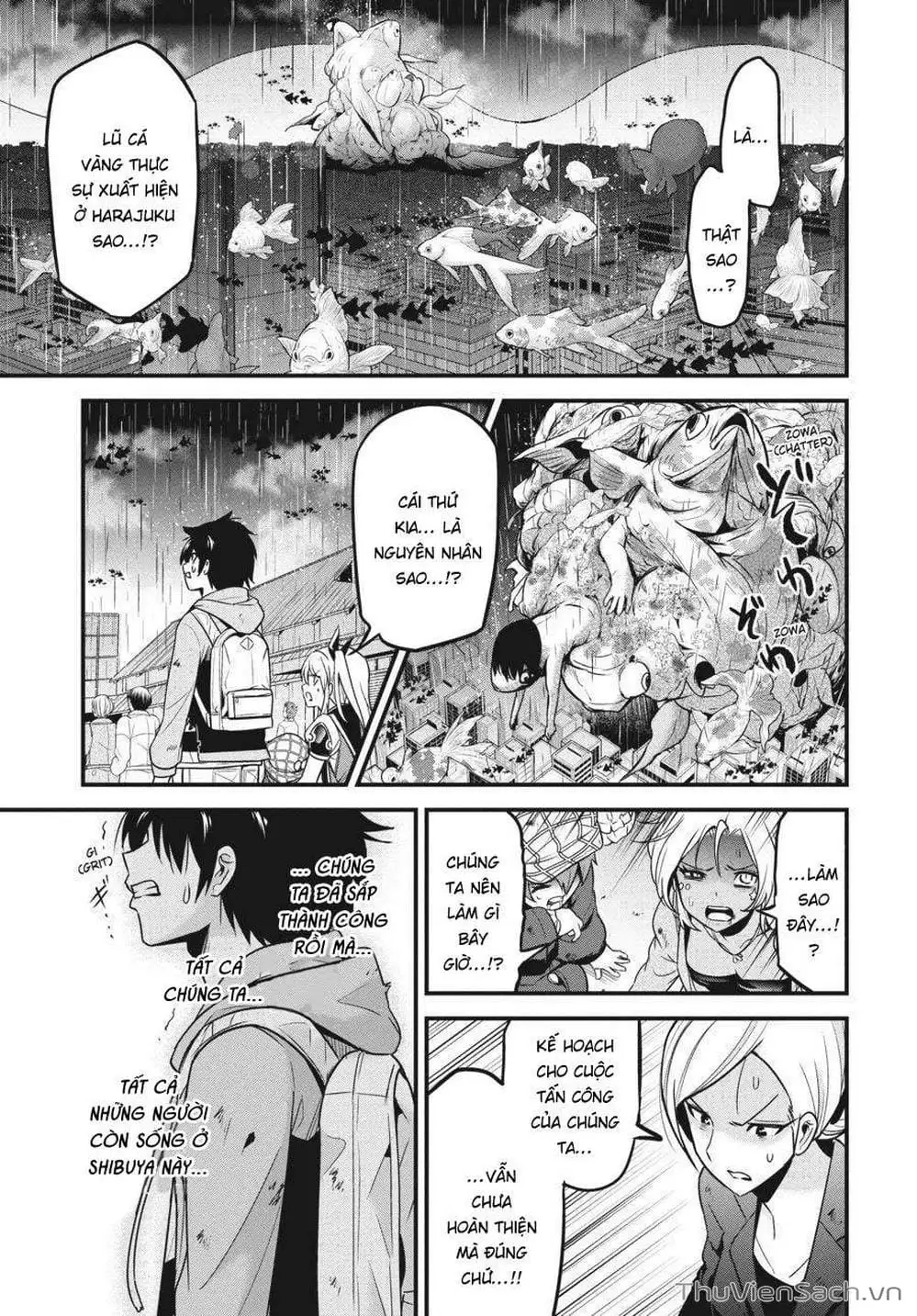 Truyện Tranh Cá Vàng Sát Thủ - Shibuya Kingyo trang 4