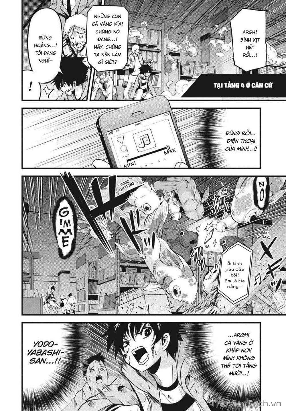 Truyện Tranh Cá Vàng Sát Thủ - Shibuya Kingyo trang 4