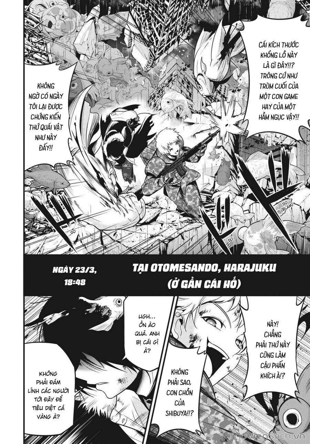 Truyện Tranh Cá Vàng Sát Thủ - Shibuya Kingyo trang 4