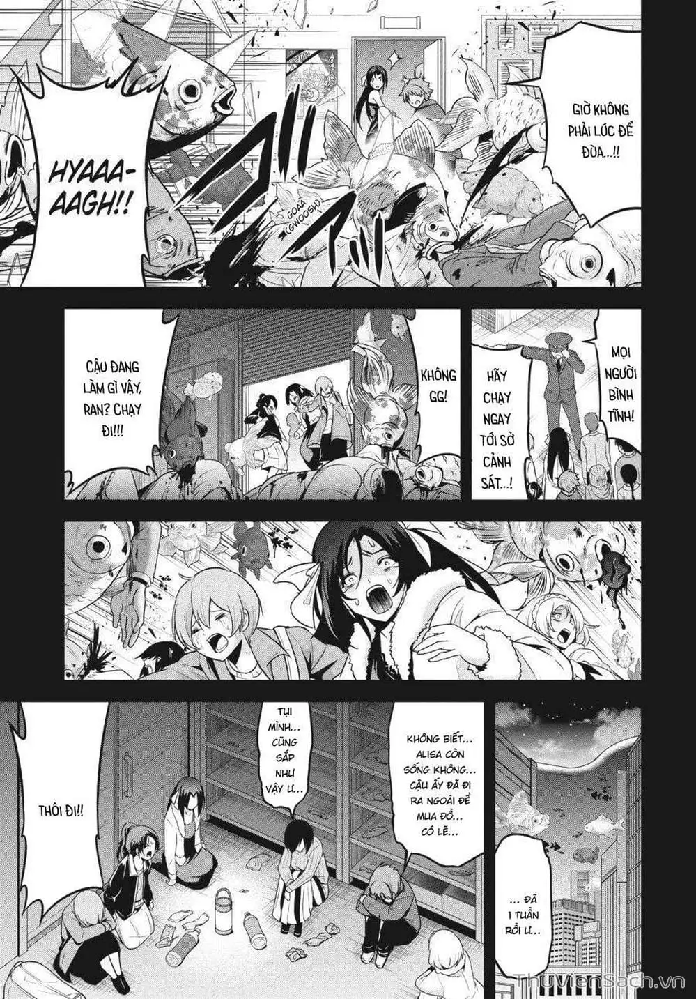 Truyện Tranh Cá Vàng Sát Thủ - Shibuya Kingyo trang 4