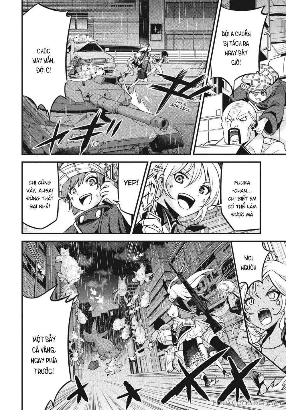 Truyện Tranh Cá Vàng Sát Thủ - Shibuya Kingyo trang 4