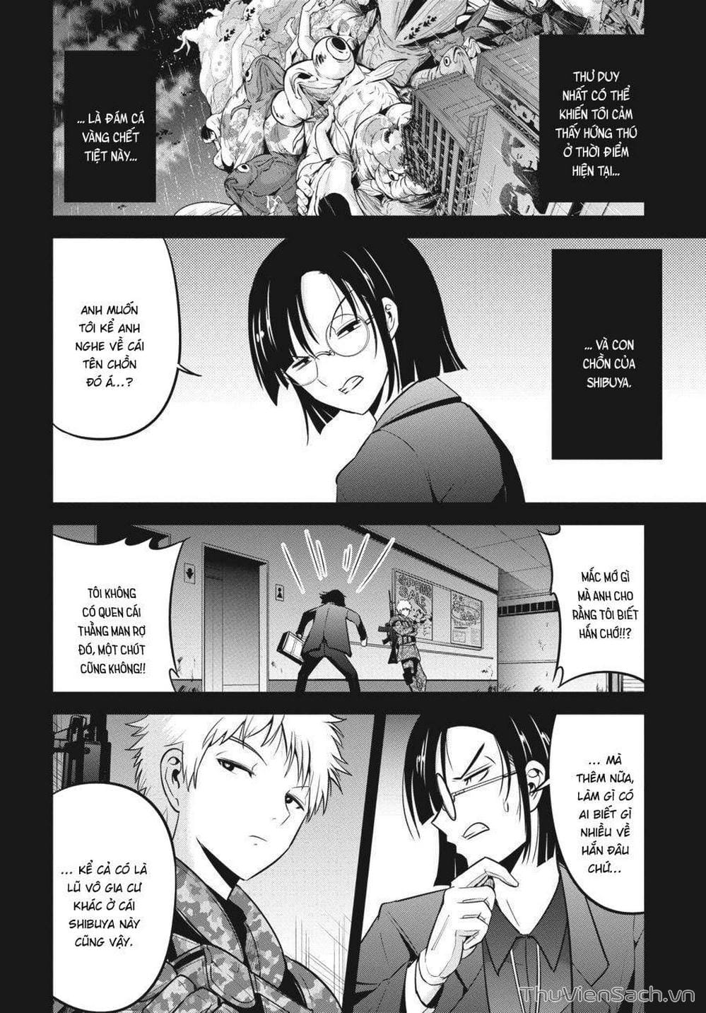 Truyện Tranh Cá Vàng Sát Thủ - Shibuya Kingyo trang 4
