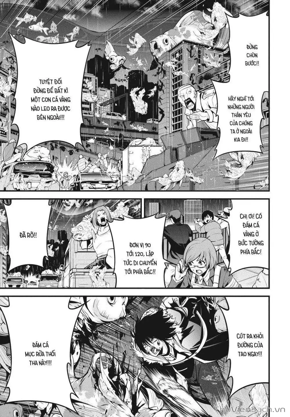 Truyện Tranh Cá Vàng Sát Thủ - Shibuya Kingyo trang 4