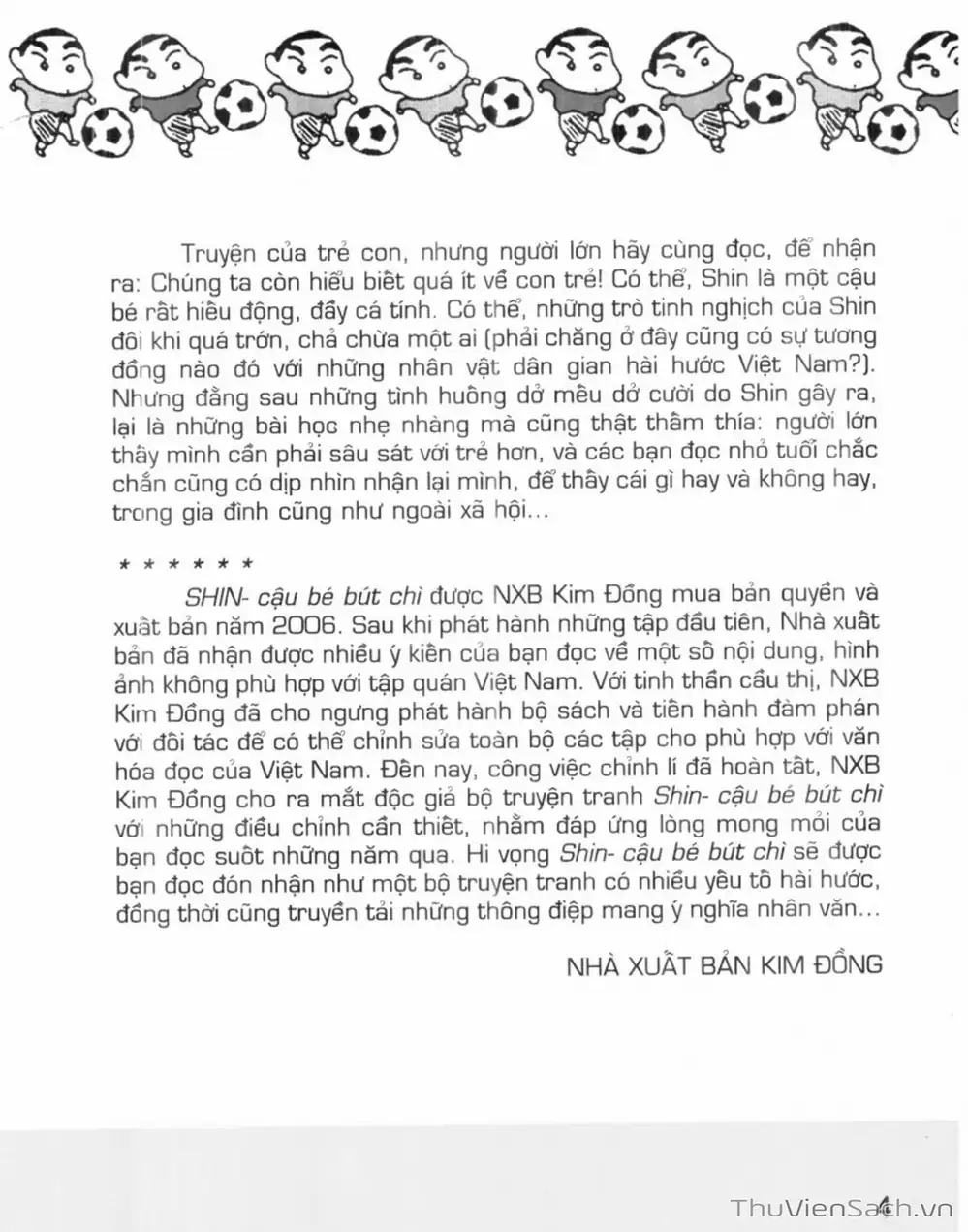 Truyện Tranh Shin - Cậu Bé Bút Chì trang 3