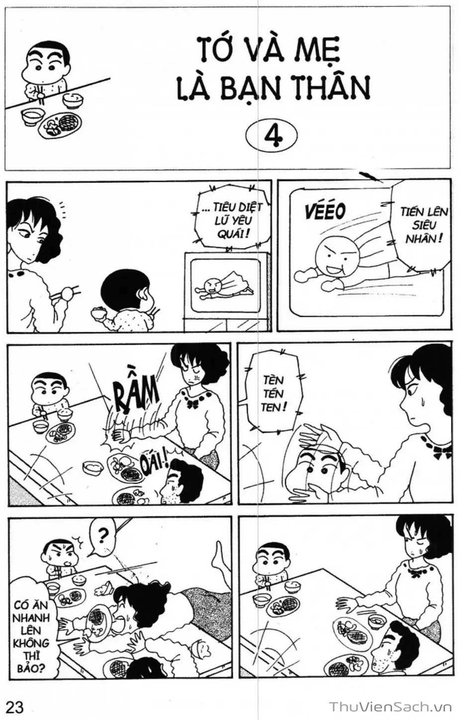 Truyện Tranh Shin - Cậu Bé Bút Chì trang 3