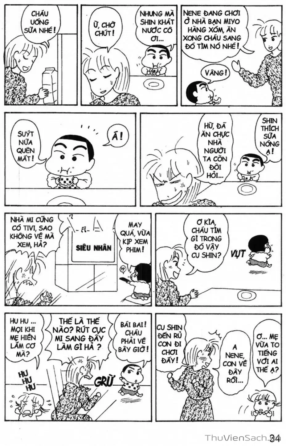 Truyện Tranh Shin - Cậu Bé Bút Chì trang 3