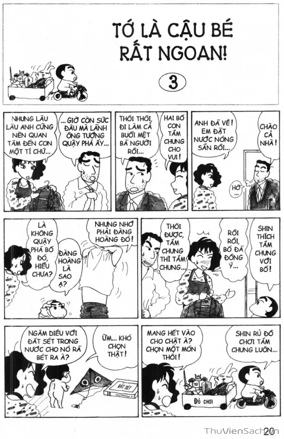 Truyện Tranh Shin - Cậu Bé Bút Chì trang 3