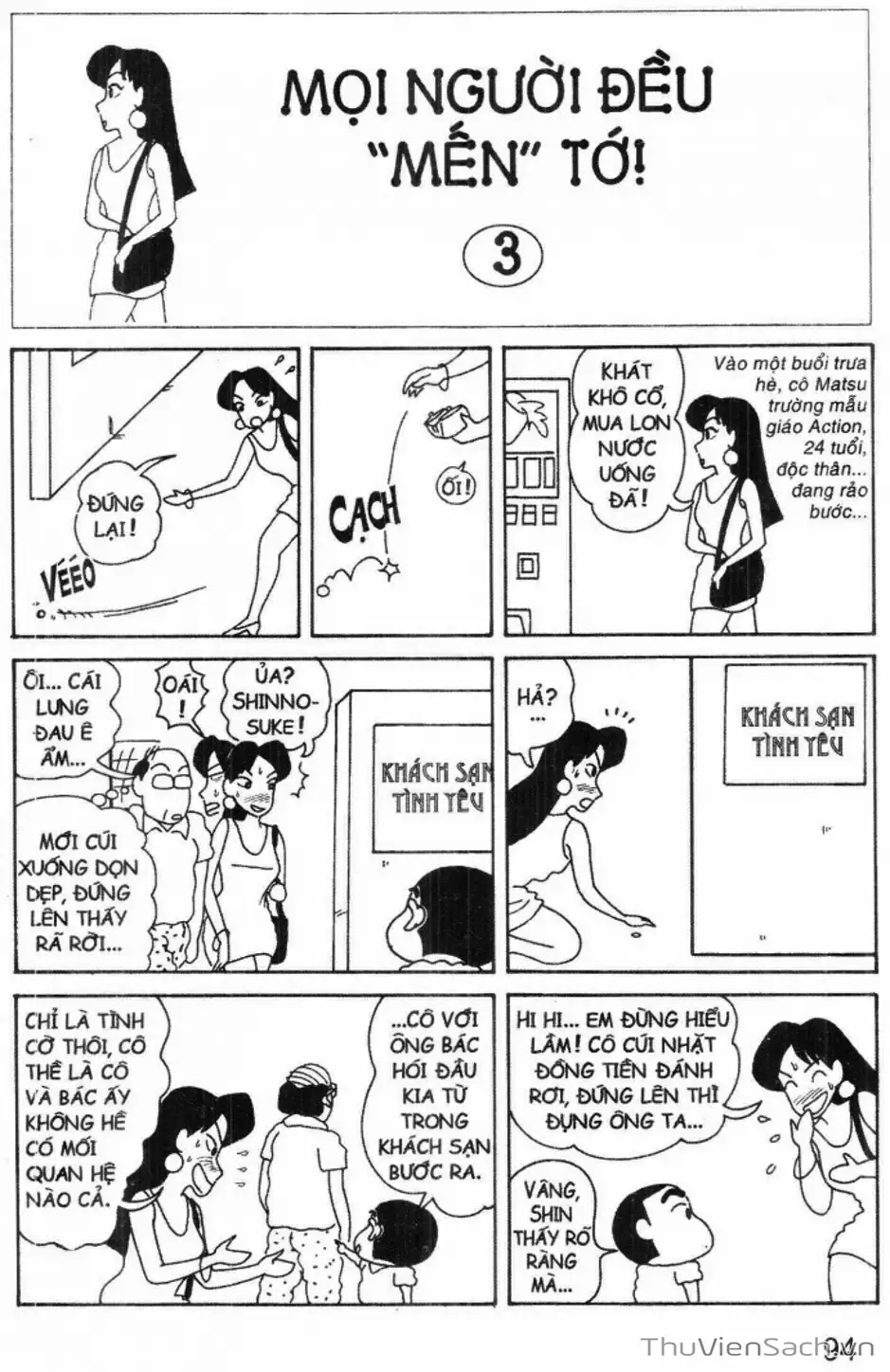 Truyện Tranh Shin - Cậu Bé Bút Chì trang 3