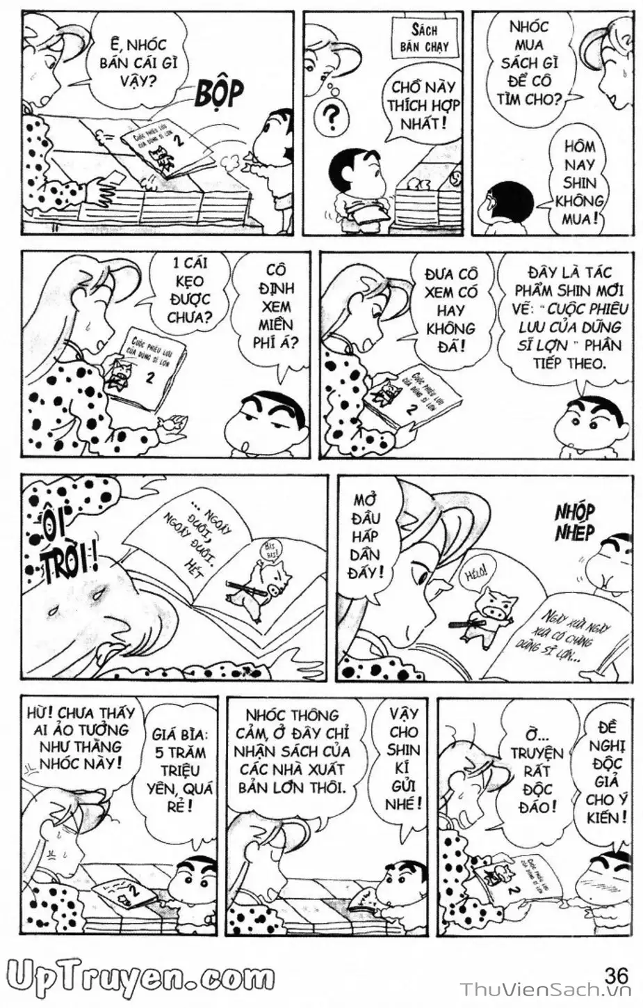 Truyện Tranh Shin - Cậu Bé Bút Chì trang 3