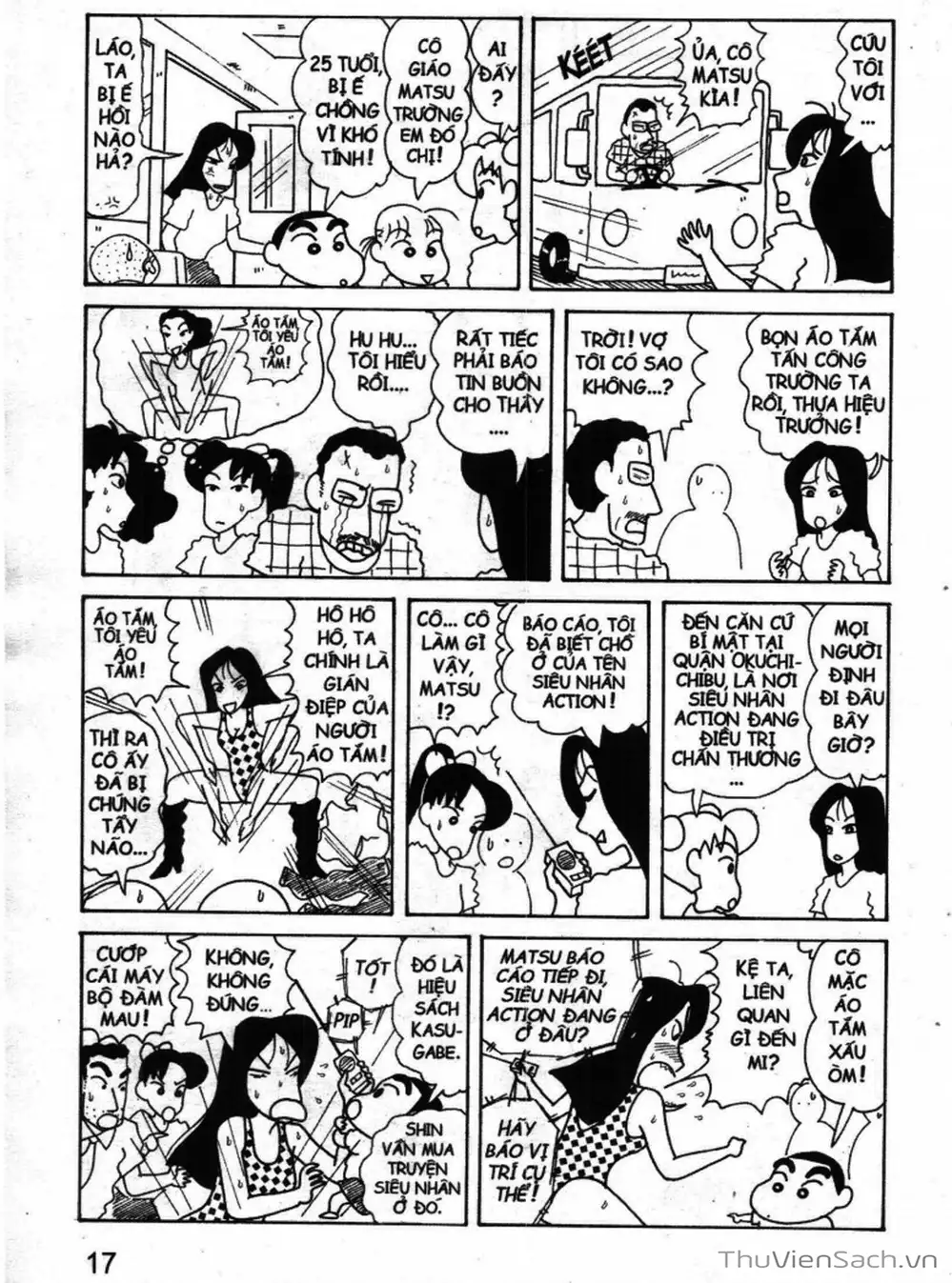 Truyện Tranh Shin - Cậu Bé Bút Chì trang 3