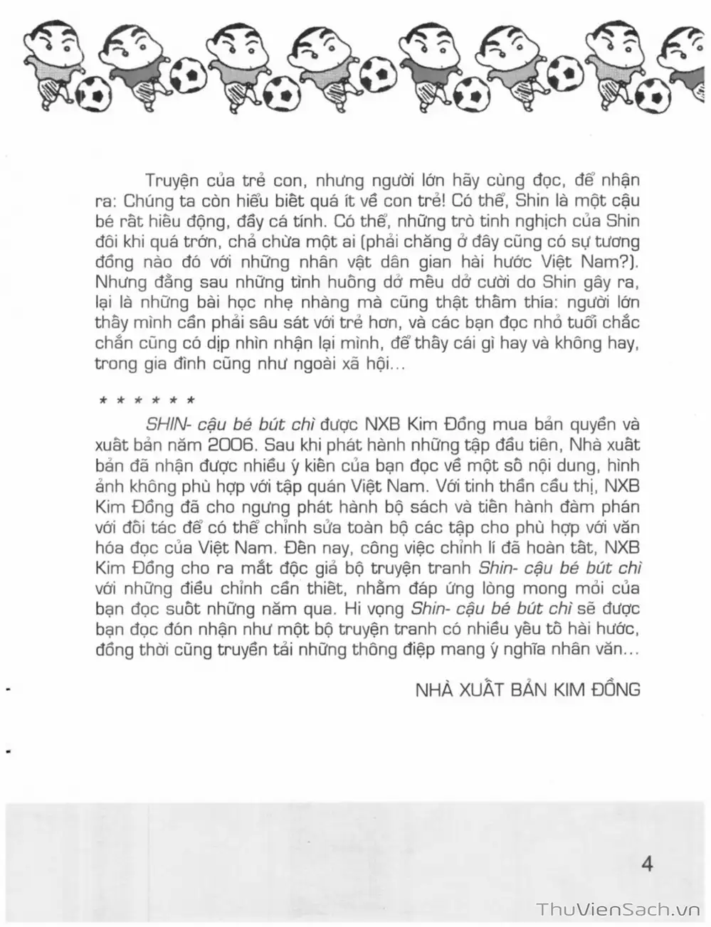 Truyện Tranh Shin - Cậu Bé Bút Chì trang 3