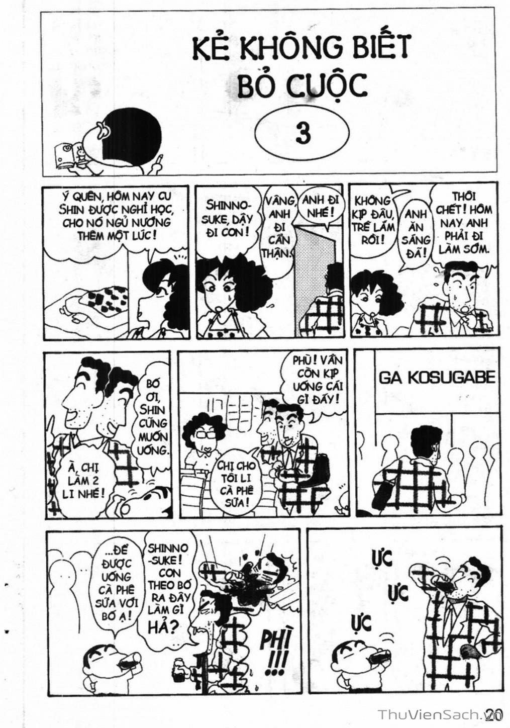 Truyện Tranh Shin - Cậu Bé Bút Chì trang 3