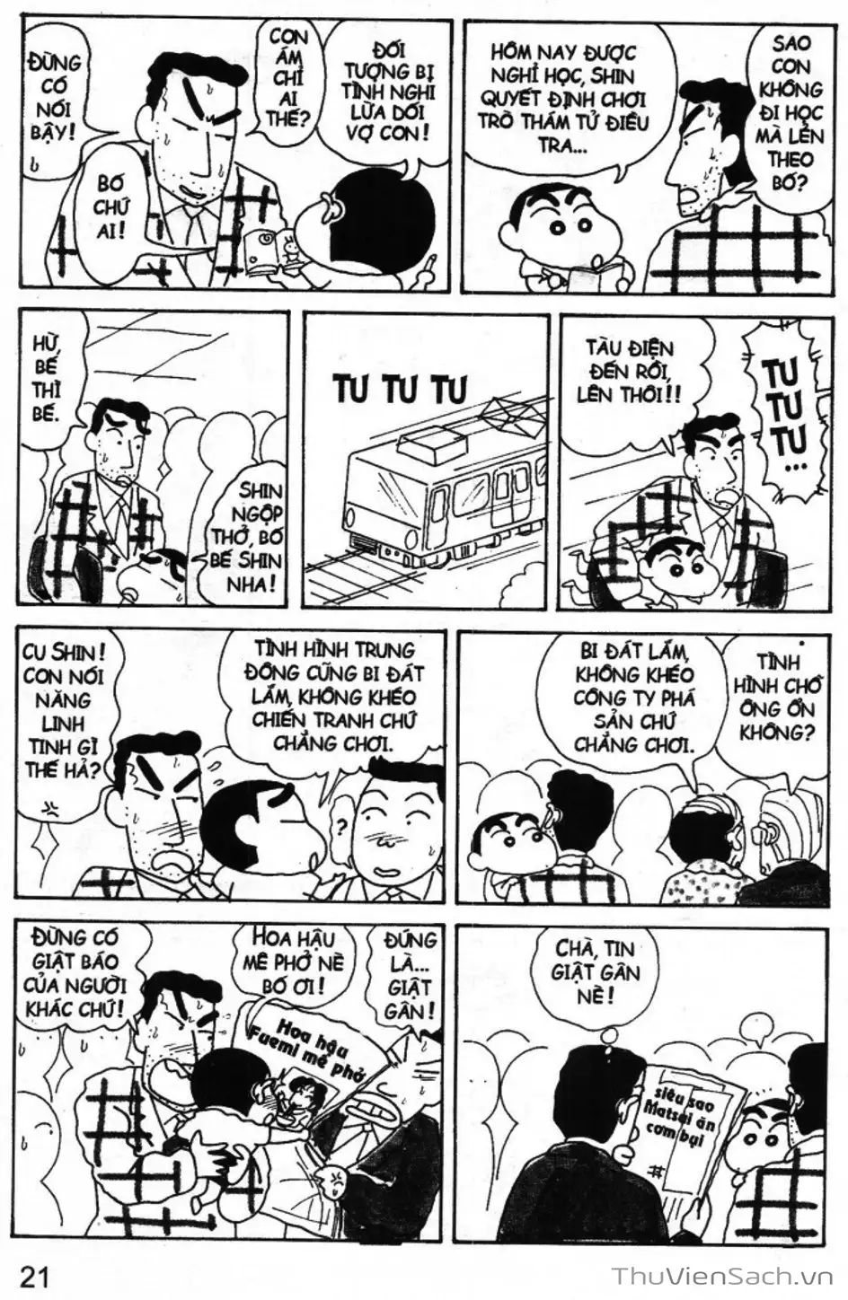 Truyện Tranh Shin - Cậu Bé Bút Chì trang 3