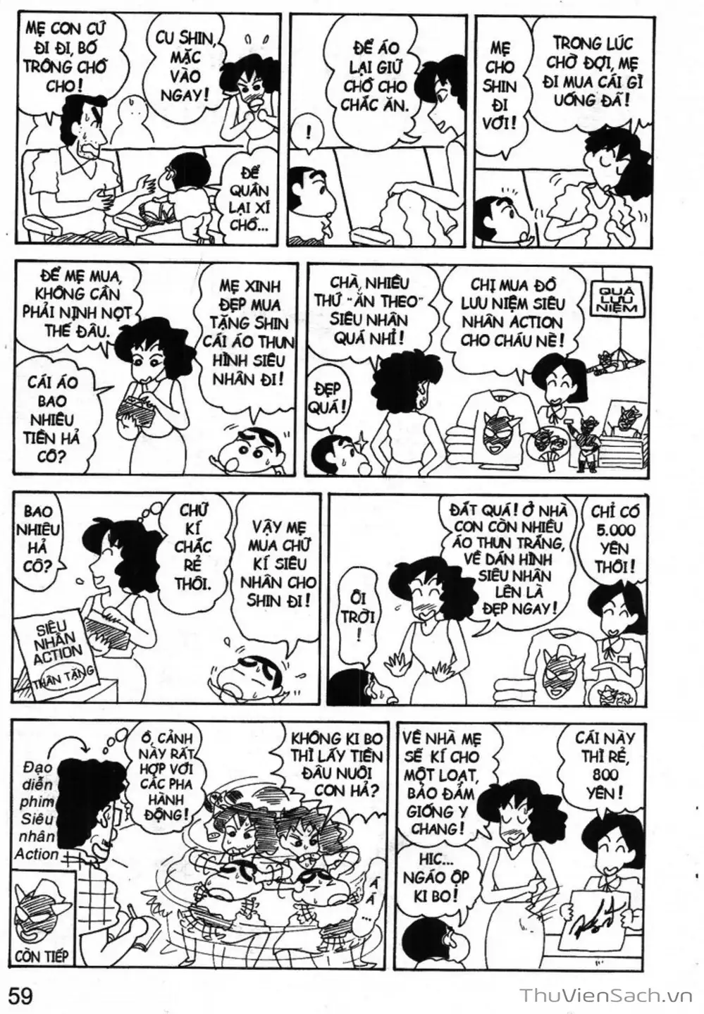 Truyện Tranh Shin - Cậu Bé Bút Chì trang 3