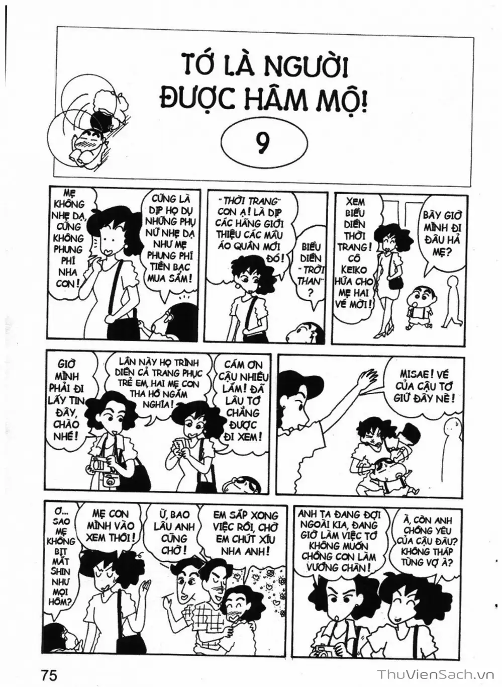 Truyện Tranh Shin - Cậu Bé Bút Chì trang 3