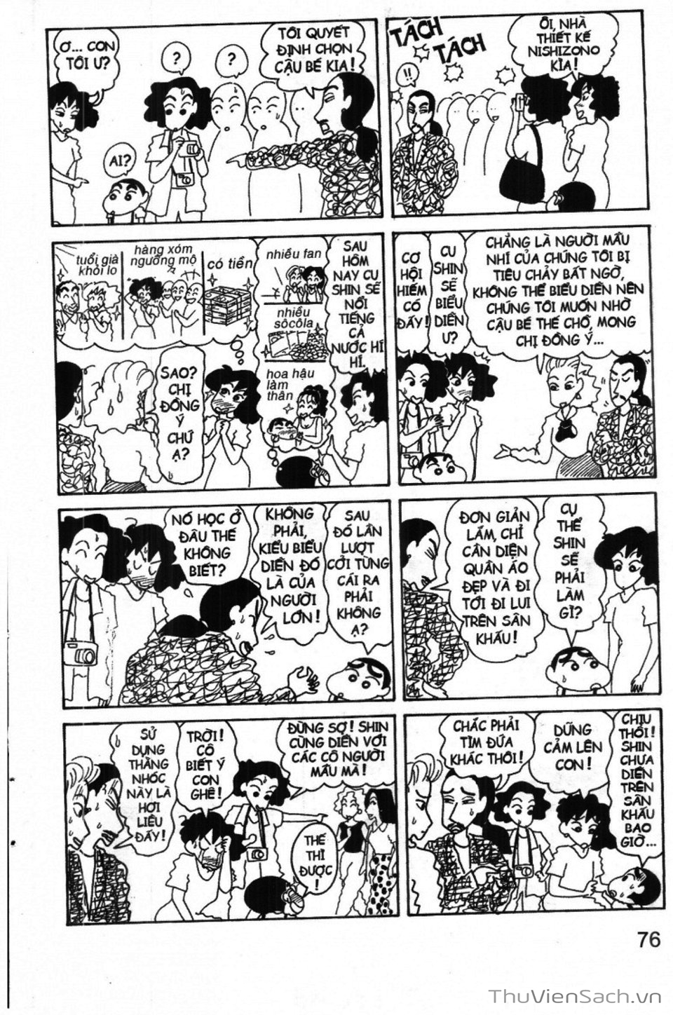 Truyện Tranh Shin - Cậu Bé Bút Chì trang 3