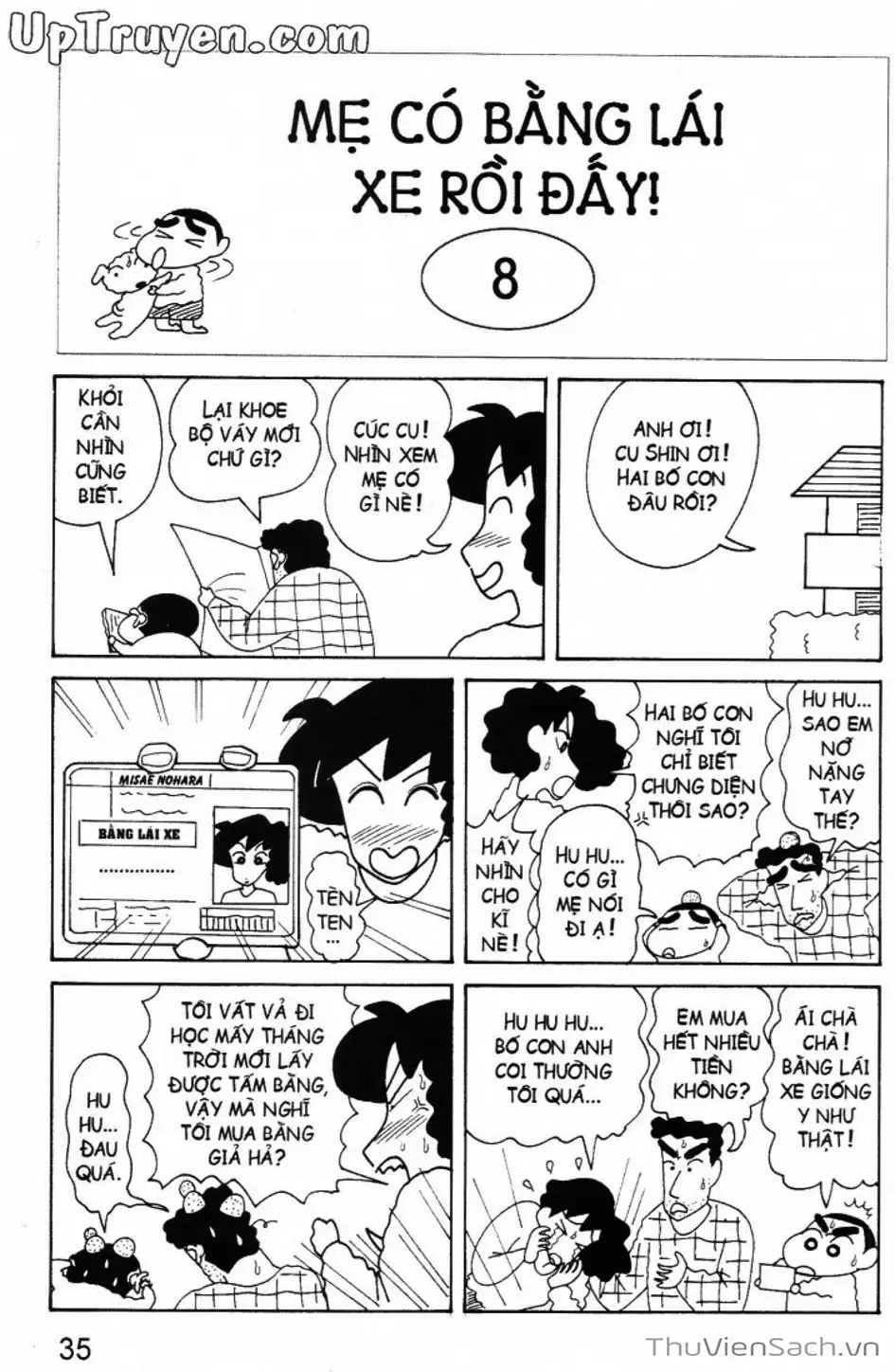 Truyện Tranh Shin - Cậu Bé Bút Chì trang 3