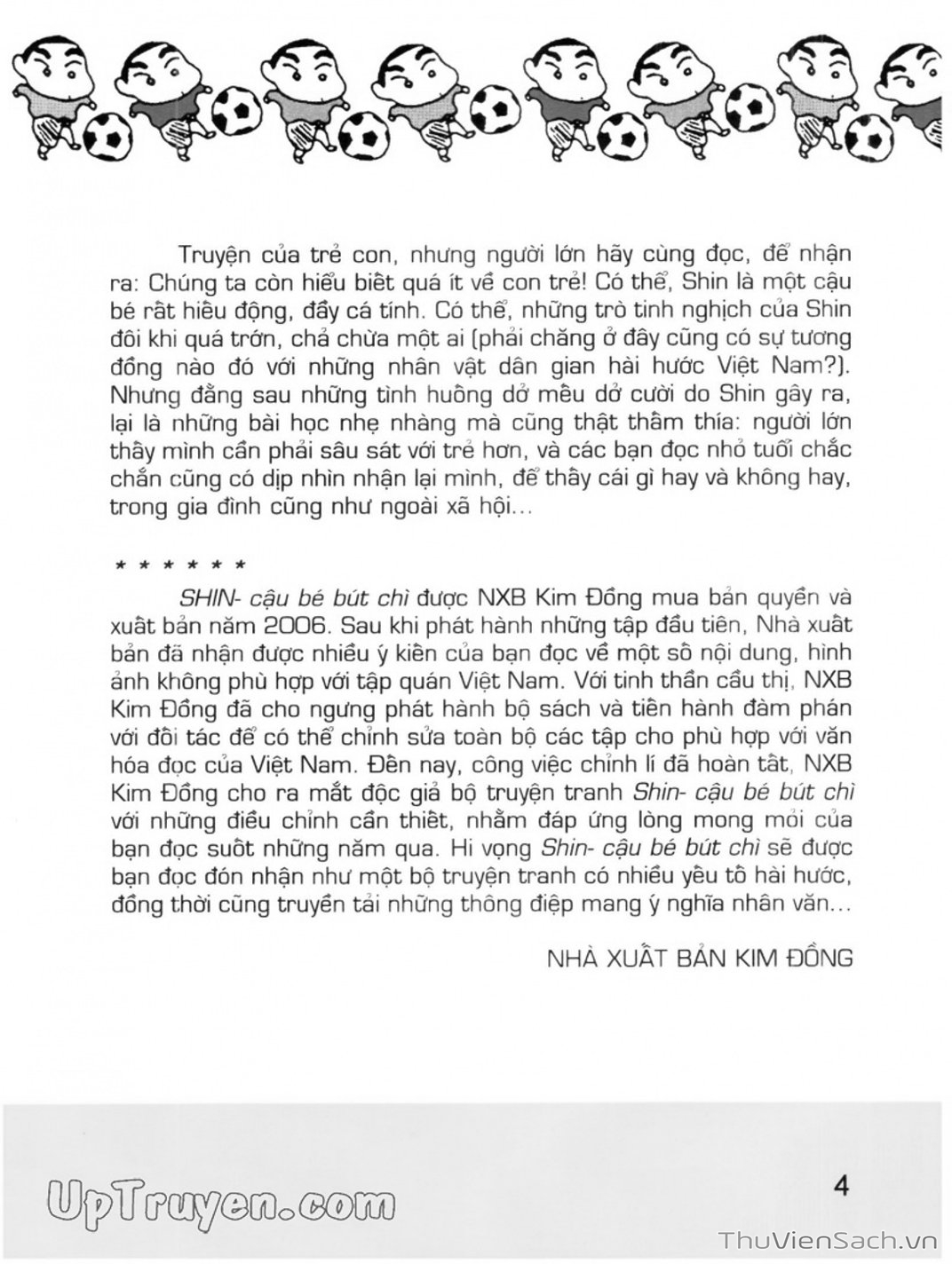 Truyện Tranh Shin - Cậu Bé Bút Chì trang 3