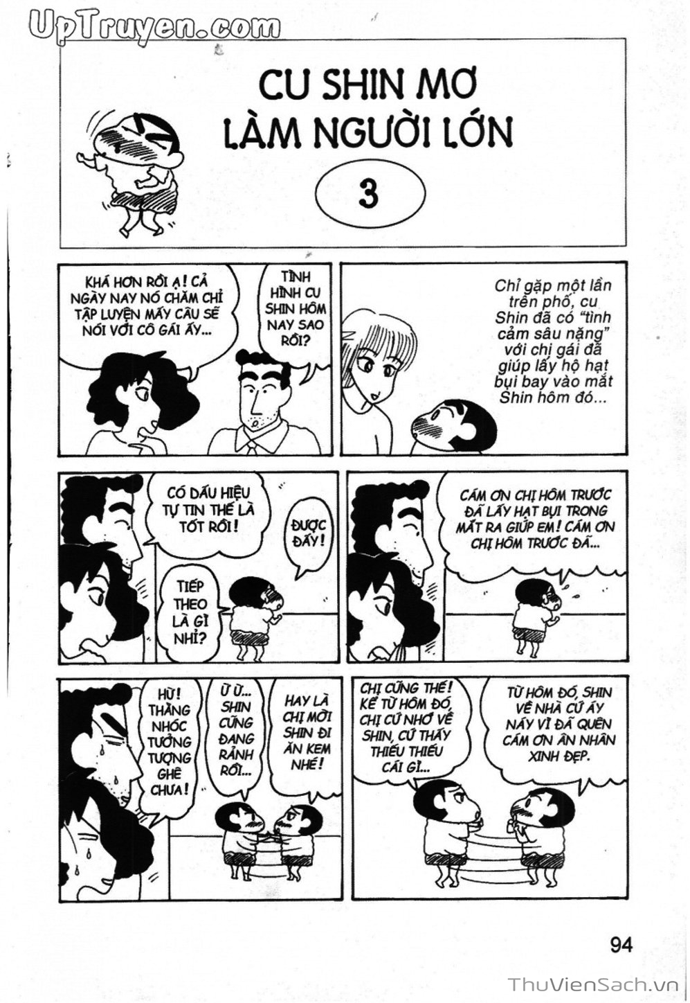 Truyện Tranh Shin - Cậu Bé Bút Chì trang 3