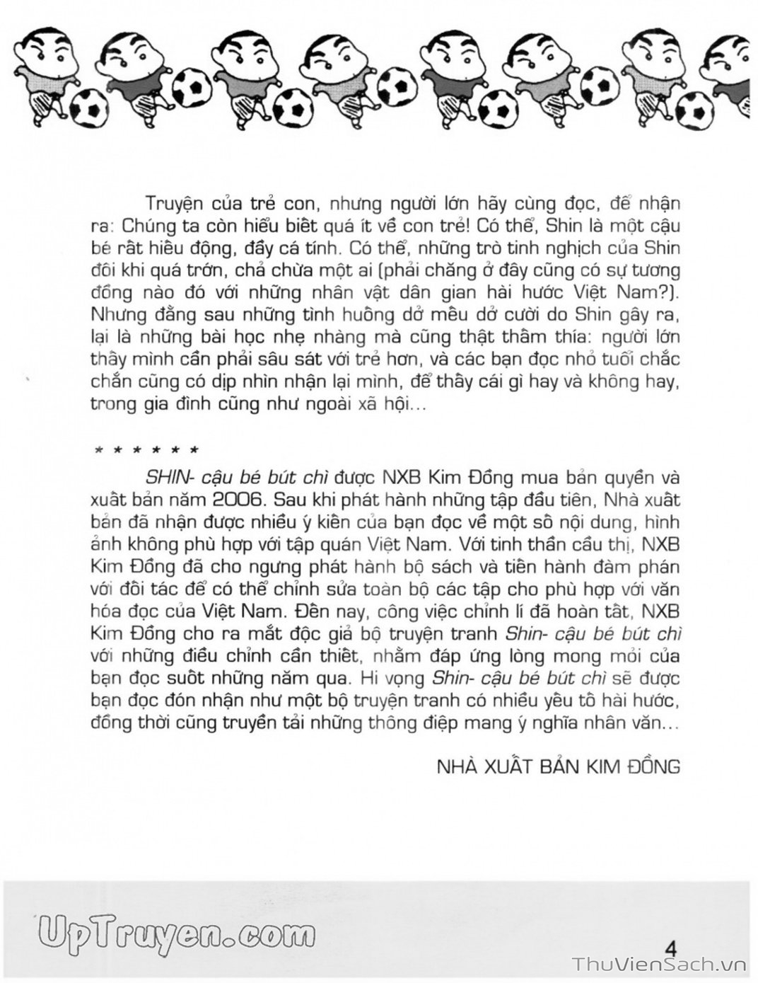 Truyện Tranh Shin - Cậu Bé Bút Chì trang 3