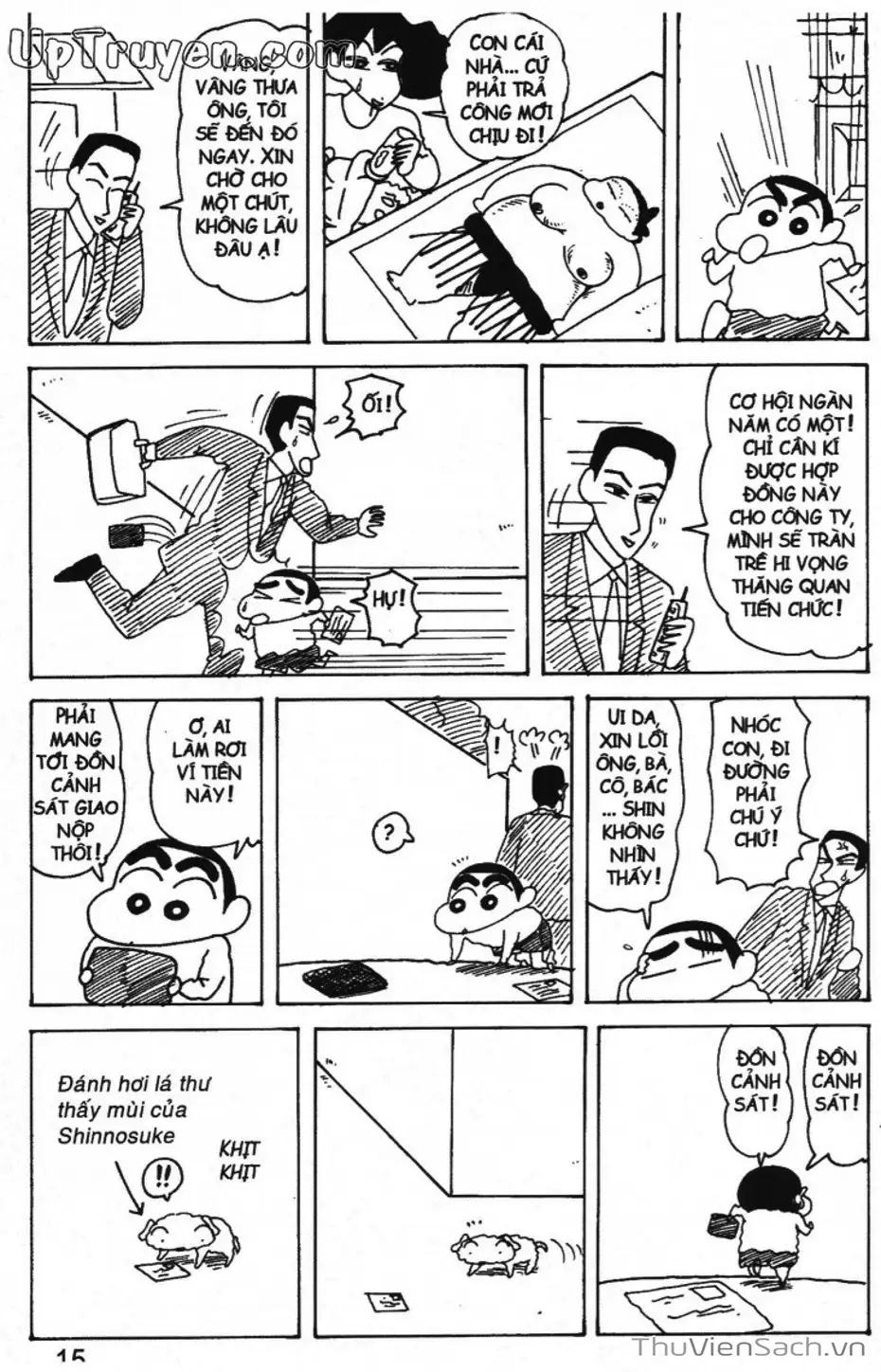 Truyện Tranh Shin - Cậu Bé Bút Chì trang 3