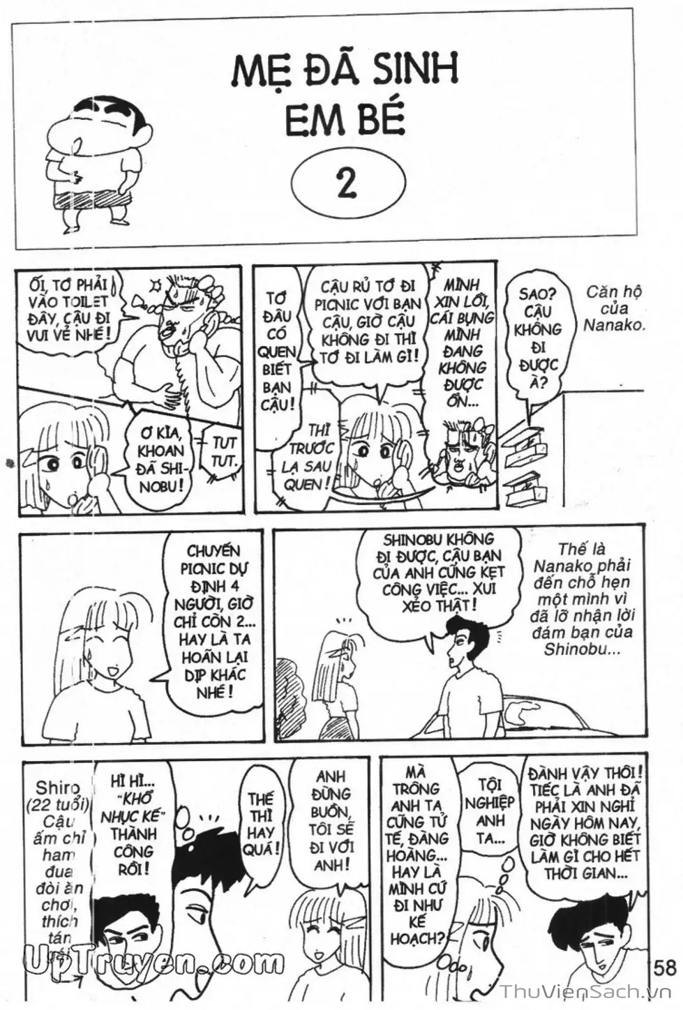 Truyện Tranh Shin - Cậu Bé Bút Chì trang 3