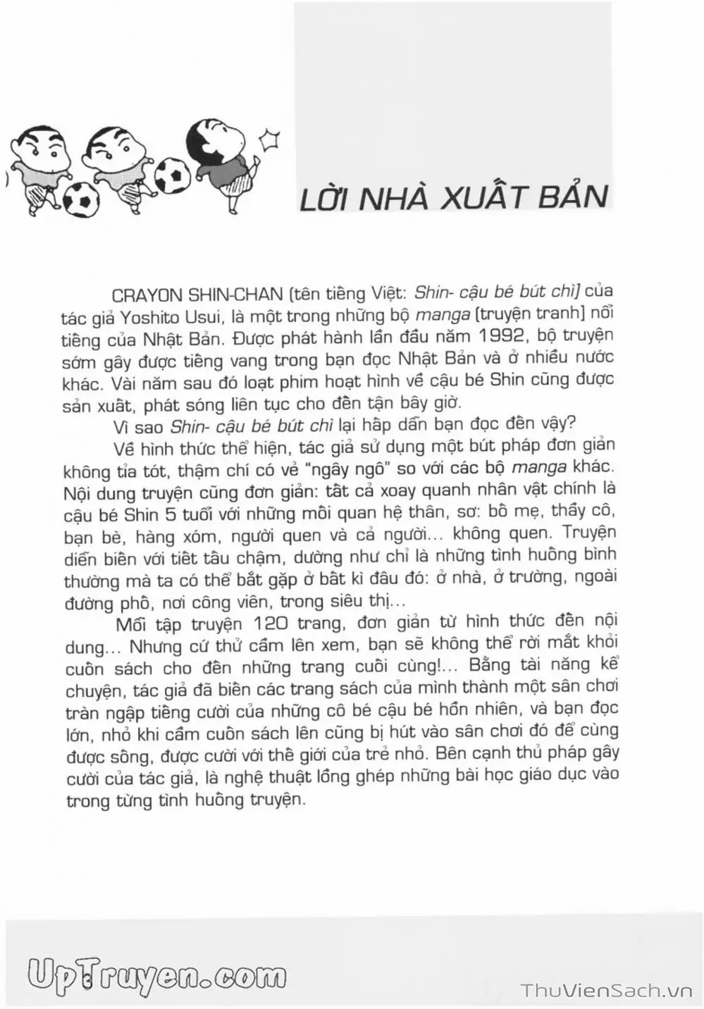 Truyện Tranh Shin - Cậu Bé Bút Chì trang 3