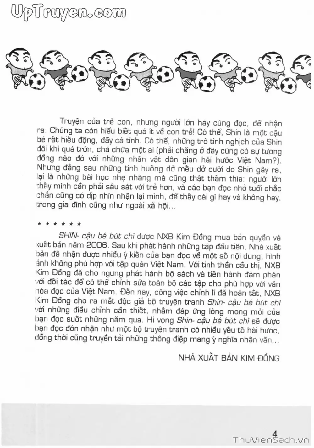 Truyện Tranh Shin - Cậu Bé Bút Chì trang 3