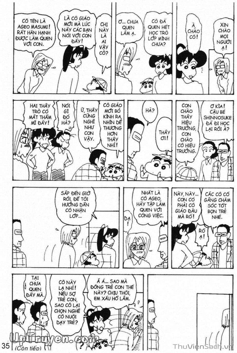 Truyện Tranh Shin - Cậu Bé Bút Chì trang 3