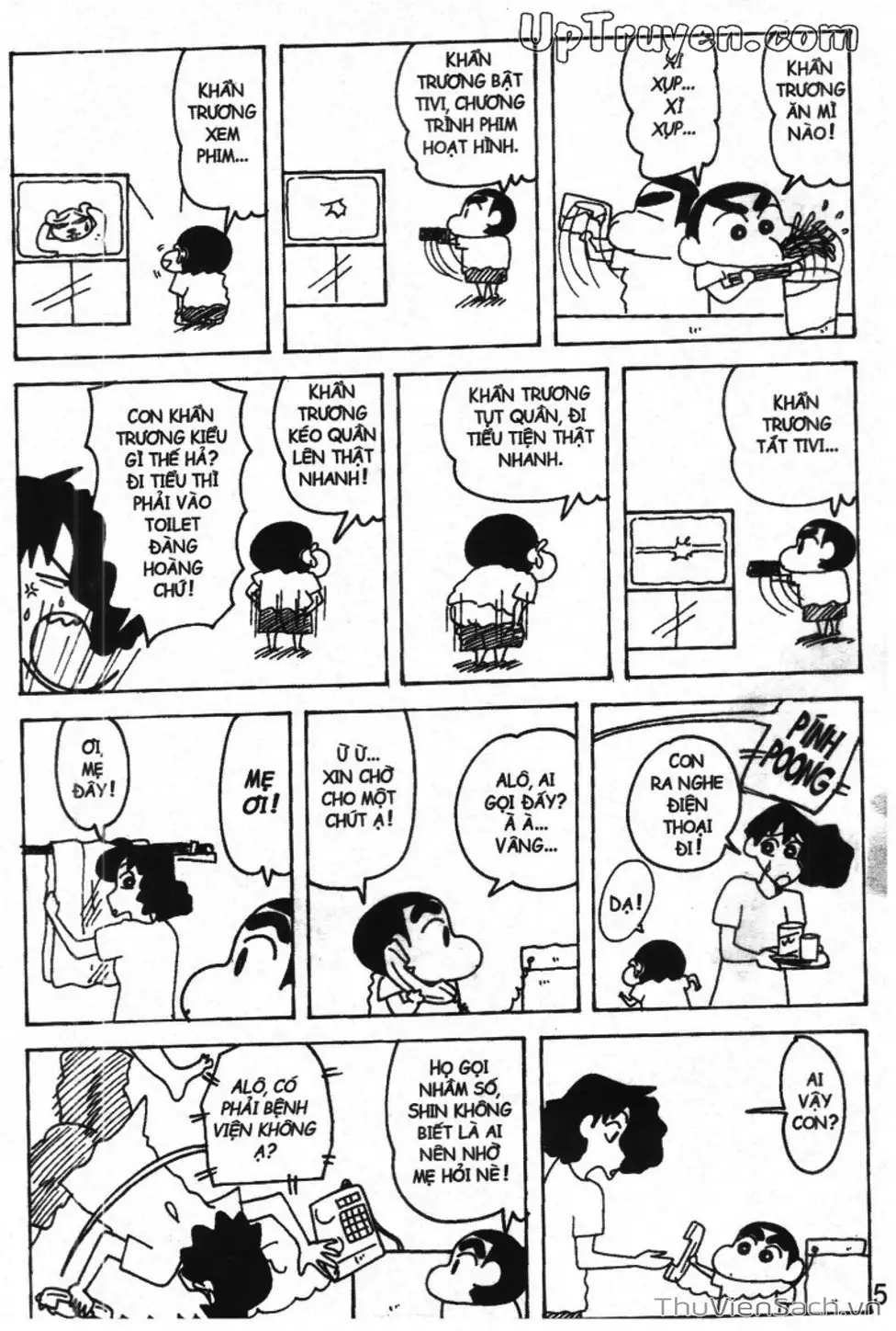 Truyện Tranh Shin - Cậu Bé Bút Chì trang 3